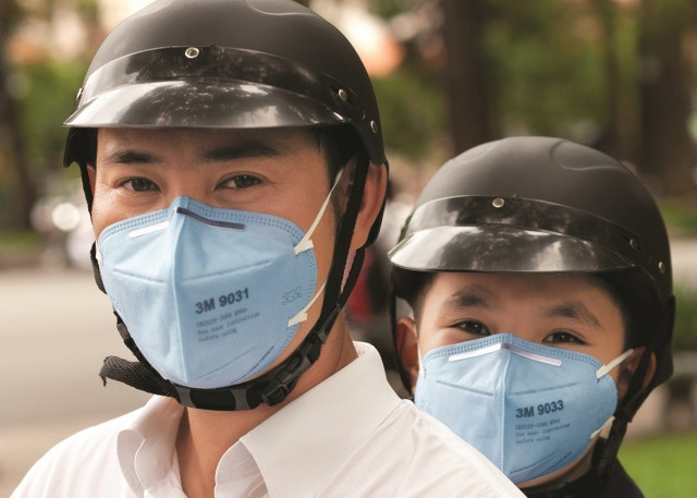 Ô nhiễm không khí, bụi mịn gây hại cho sức khỏe như thế nào? 5 khautrangbuimin1 fobv